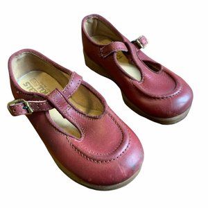 Vintage Genuine Leather Tough Steppers Baby Shoes